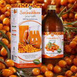 Mannavita Sanddorn 100% gepresster reiner Saft • 500 ml