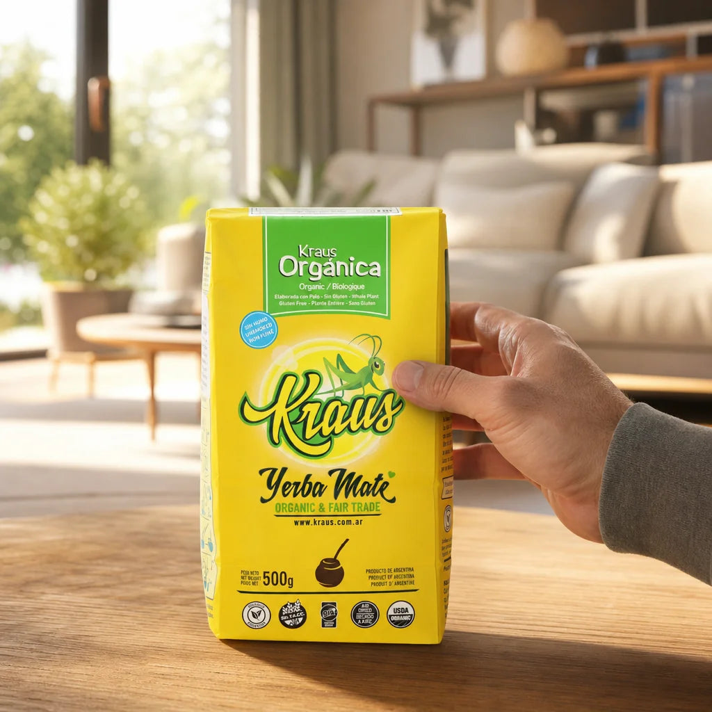 Kraus Yerba Mate • Gaucho, sin palo – ohne Stängel • 500 g