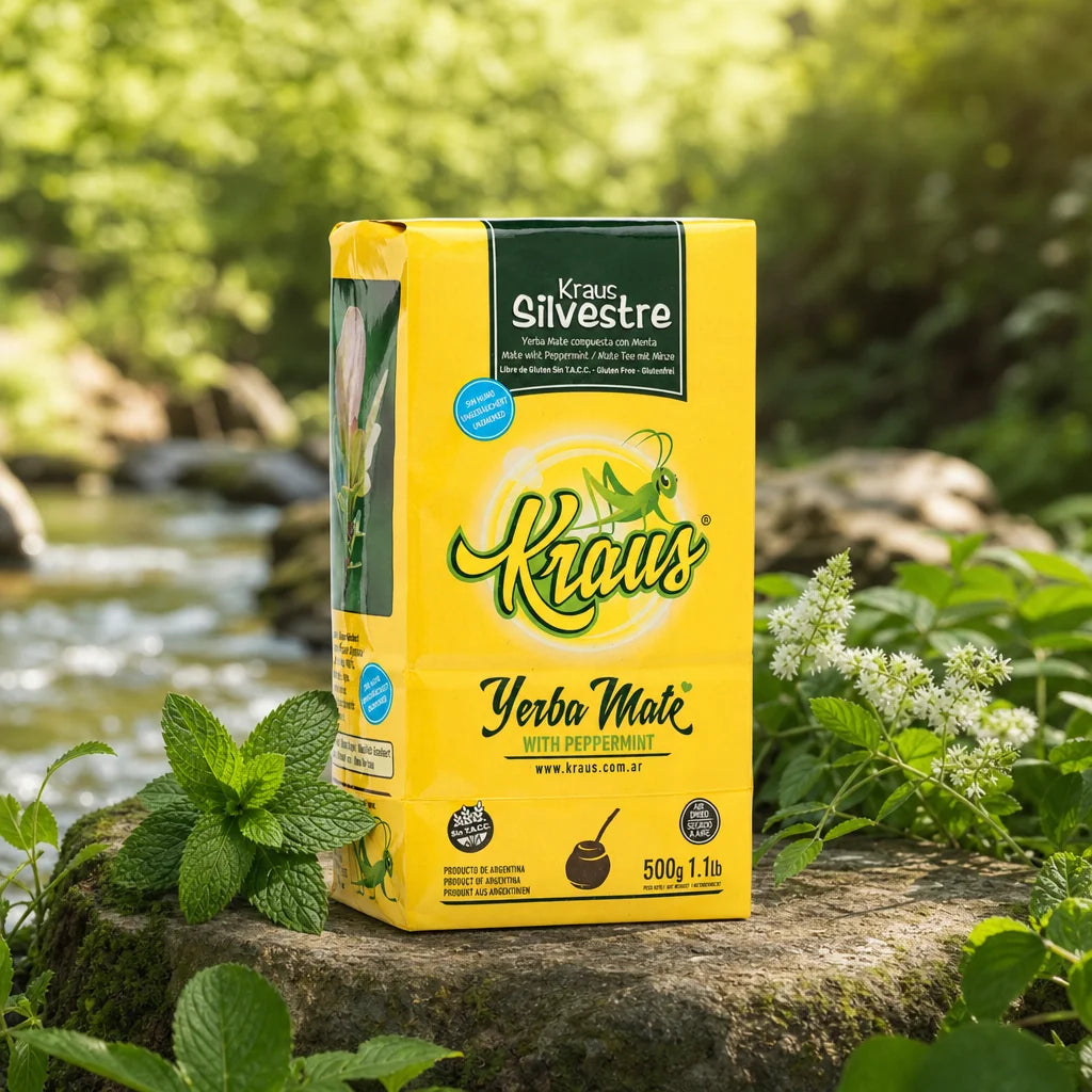 Kraus Yerba Mate • Gaucho, sin palo – ohne Stängel • 500 g