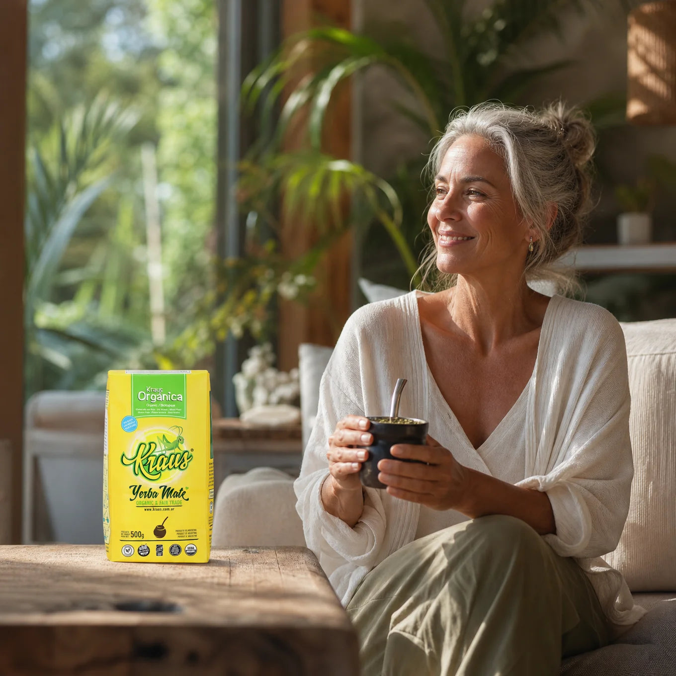 Kraus Yerba Mate • Gaucho, sin palo – ohne Stängel • 500 g