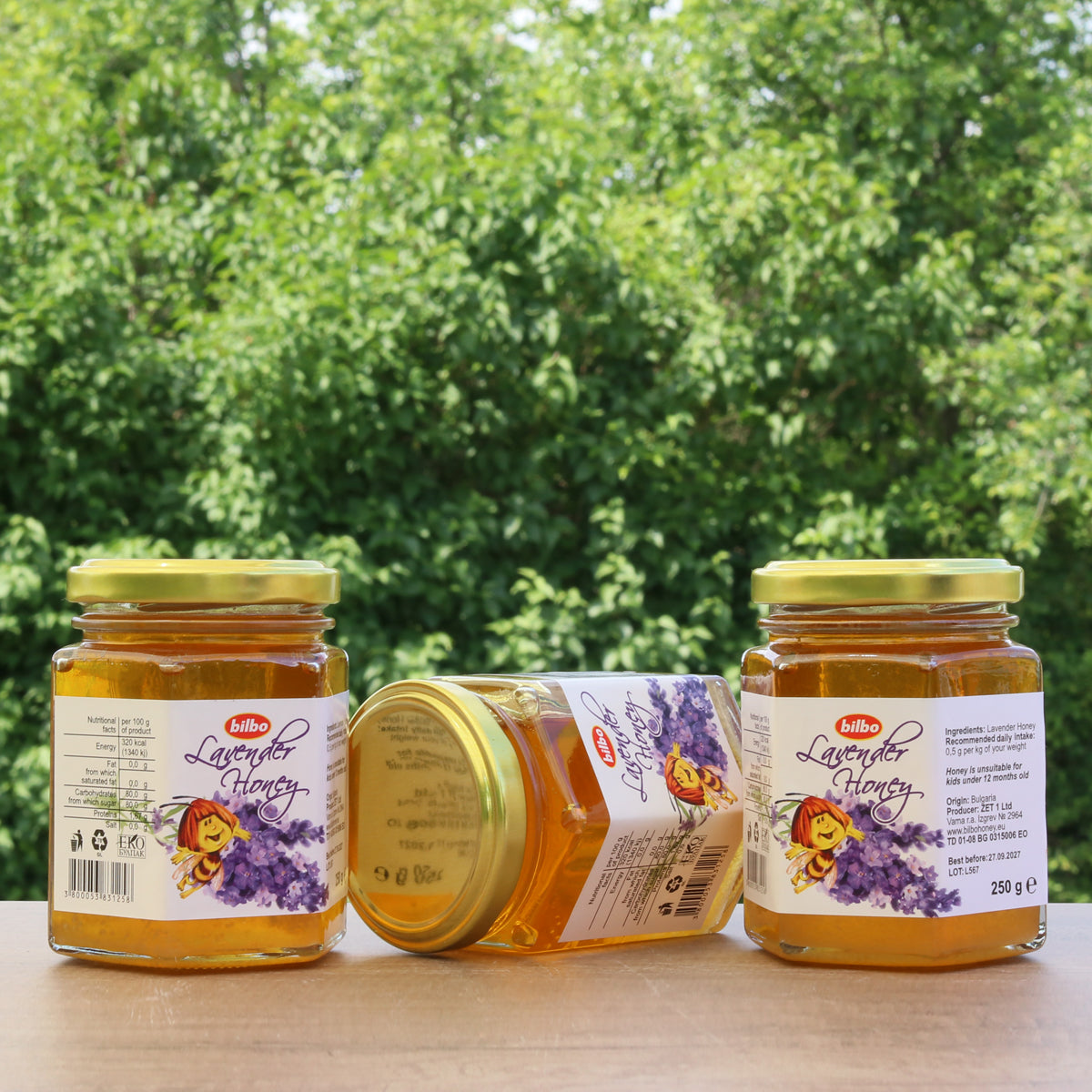 Bilbo roher Lavendelhonig • 250 g