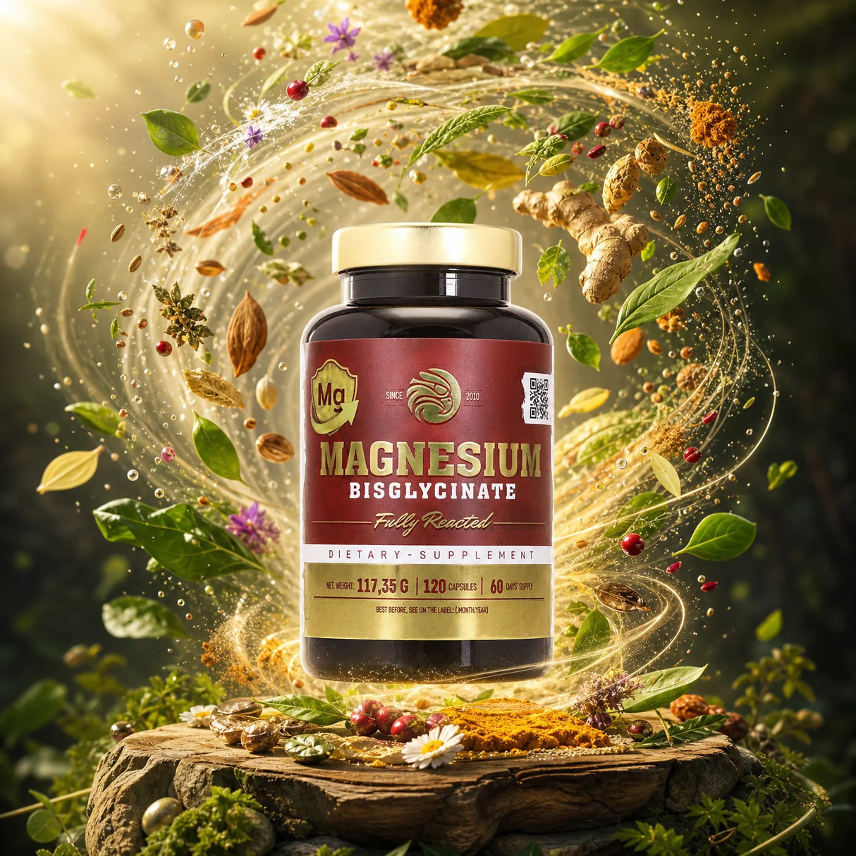 Mannavita MAGNESIUM-Bisglycinat vollständig reagiert • 120 Stück