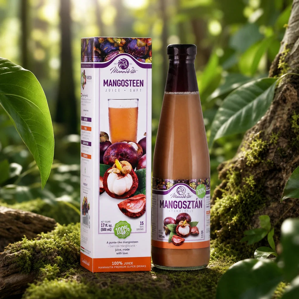 Mannavita Mangostan 100% gepresstes reines Püree • 500 ml
