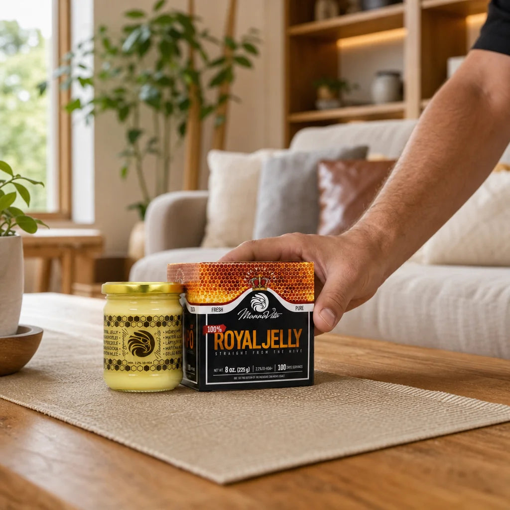 Mannavita Premium Gelée Royale • 2,5% 10-HDA • 100g