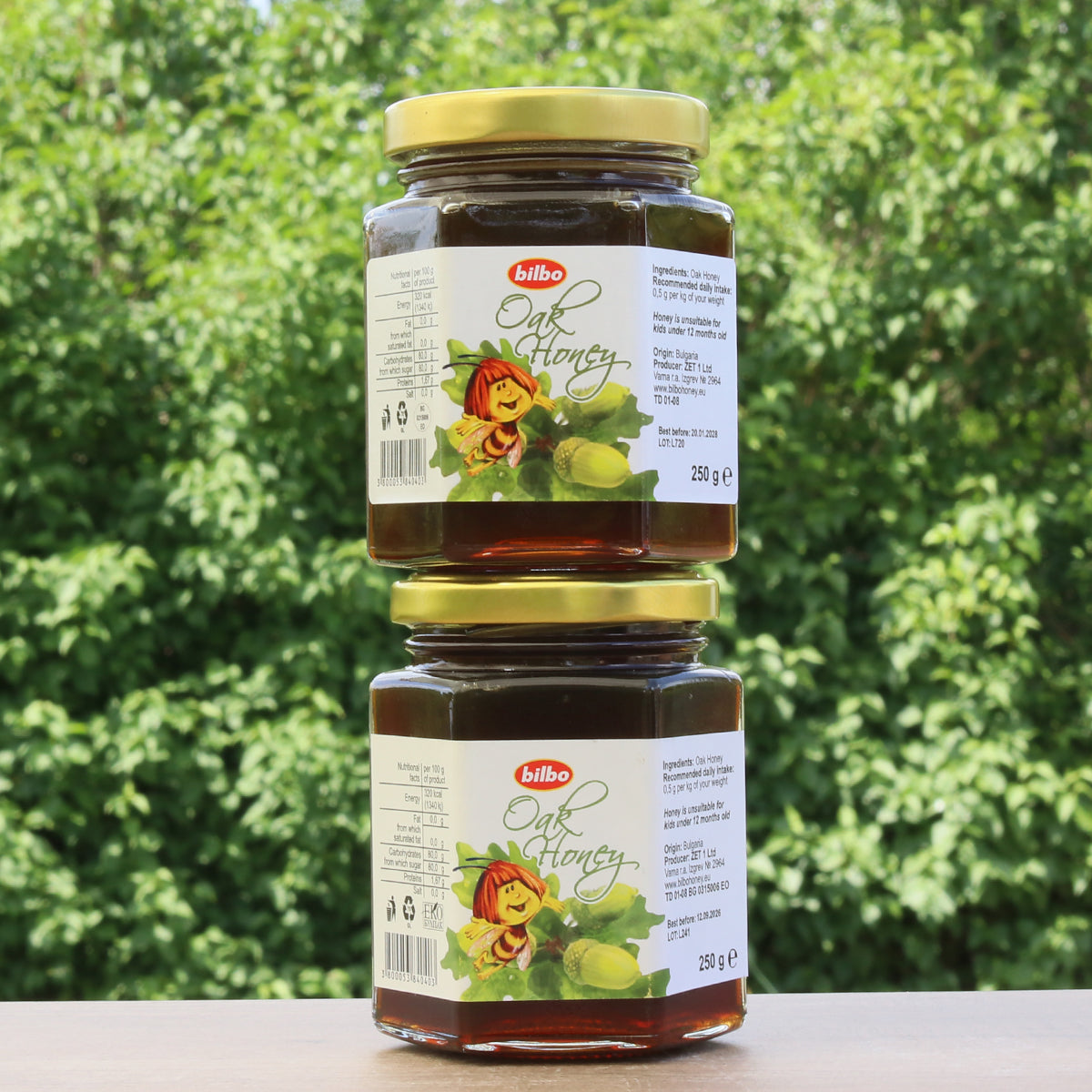 Bilbo roher Eichenhonig • 250 g