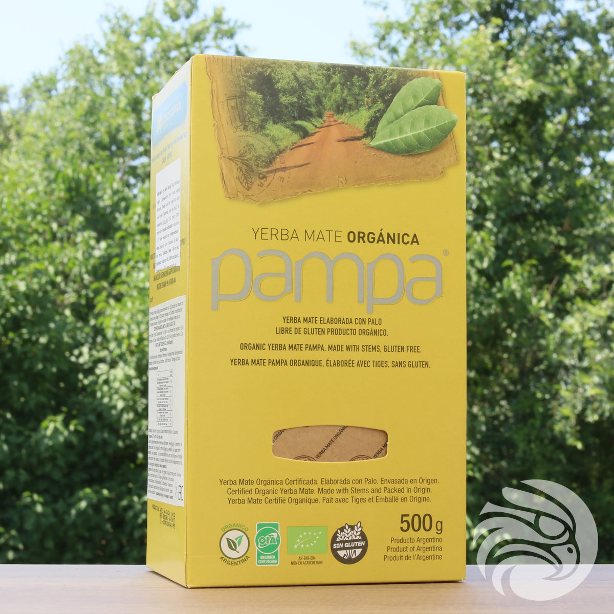 Pampa Bio-Yerba-Mate-Tee • Mit Stängeln hergestellt • 500 g