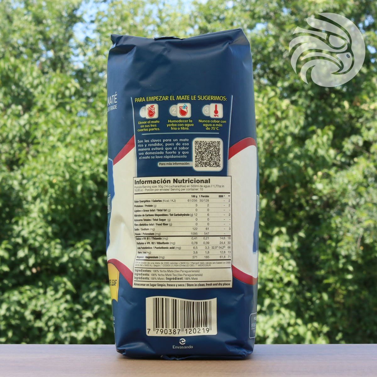 Taragüi Yerba-Mate-Tee • Reines Blatt – ohne Stängel • 500 g