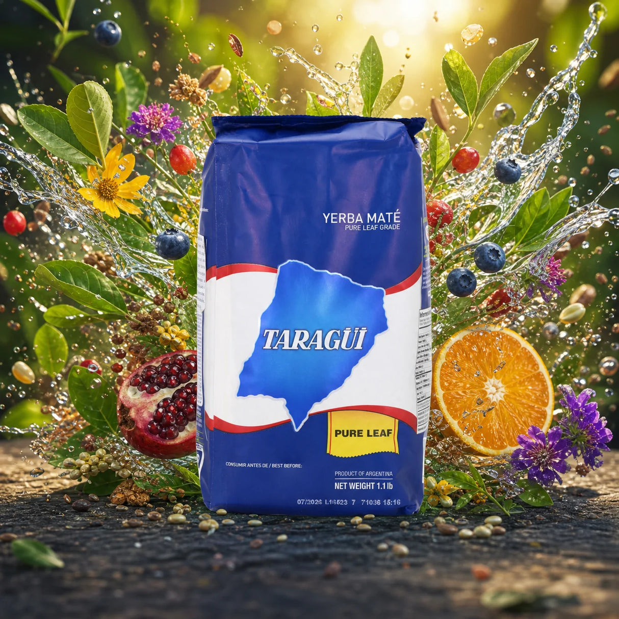 Taragüi Yerba-Mate-Tee • Reines Blatt – ohne Stängel • 500 g