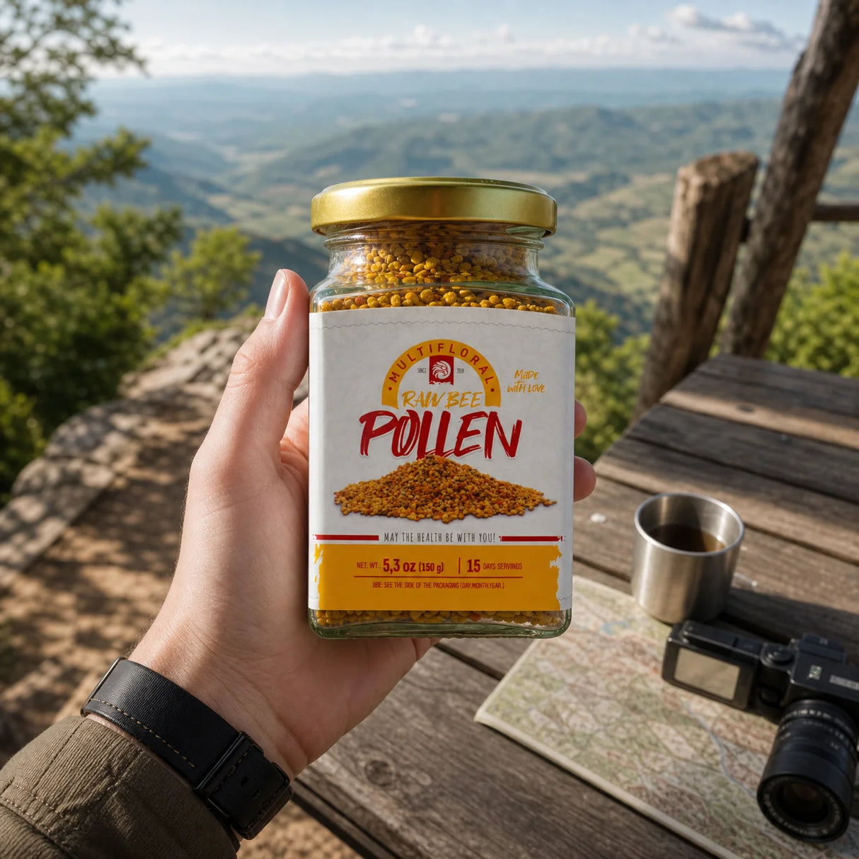 Mannavita roher Multiflora Blütenpollen • 150g